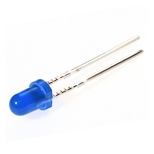 WOXEVOLM 5 PCS LED Diode F3 Weiß Orange Rot Gelb Blau Grün 3MM Led Lichter Diode(Blue) von WOXEVOLM