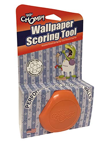 WP CHOMP! Tapezier-Entferner, mit gehärteten Stahlrädern, 52014 von WP Chomp