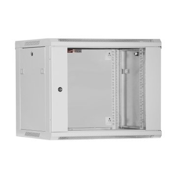 WP WPN-RWB-09605-G Netzwerk-Server-Schrank (9U, 600 x 500 x 500 mm), grau von WP Rack