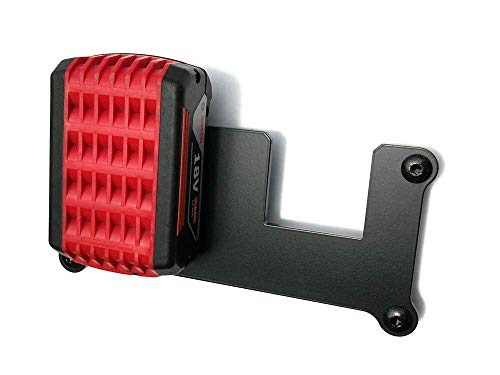 Wandhalterung passend für Bosch Pro"fes"sio"nal Akku 18V-LI Procore Wandhalter … (2 Akkus) von WP-S