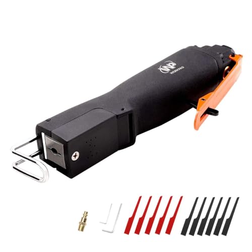 WorkPad Druckluft Karosseriesäge mit 5-teiligem 24T- und 5-teiligem 32T-Sägesatz. Stichsäge WP01117 Leistungsstark und extrem langlebig, perfekt für Automechaniker und Handwerker. von WP WORKPAD