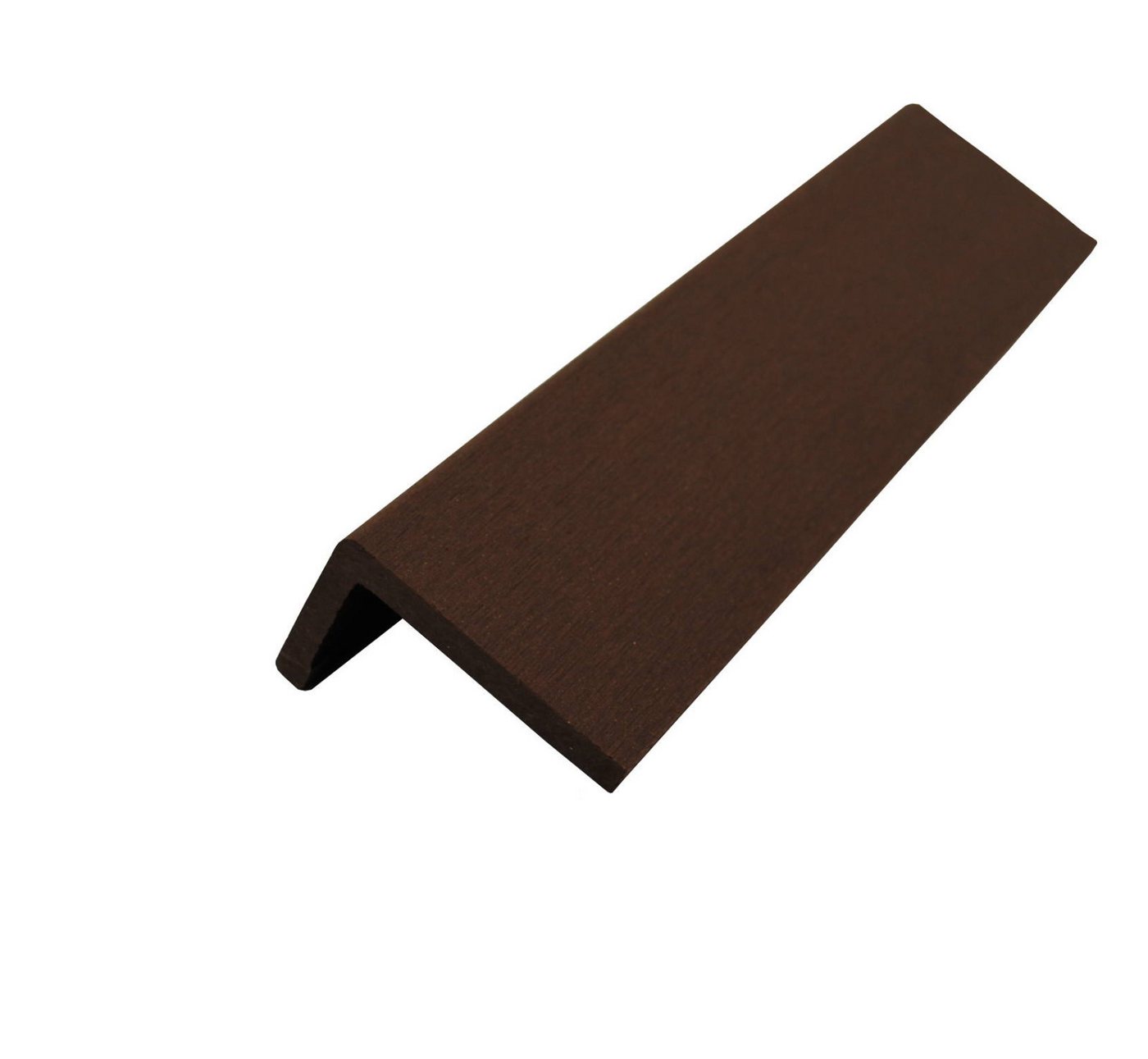 WPC Profi Terrassendielen MUSTER L-Abschlussleiste Terrassen 150 mm chocolate braun 60x40 mm, BxL: je 6x15 cm, (Musterstück 15 cm) von WPC Profi