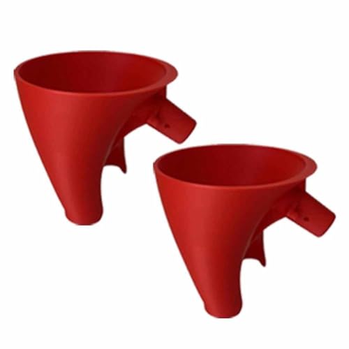 Aufsätze For Mixerzubehör, Standmixeraufsatz Mit Kippbarem Kopf, Standmixeraufsatz Aus Kunststoff Mit Pulvertrichter, For Eierflüssigkeit Und Mehl(Red,2psc) von WPDUIODF