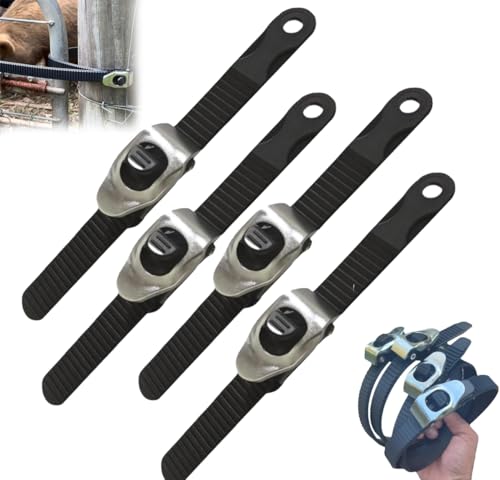 Grip Lock Strap, Ultimativer Heavy-Duty Grip Lock Strap, Heavy-Duty Verstellbare Und Verbindbare Ratschengurte, Vielseitig, For Die Sicherung Von Allem(4pcs) von WPDUIODF