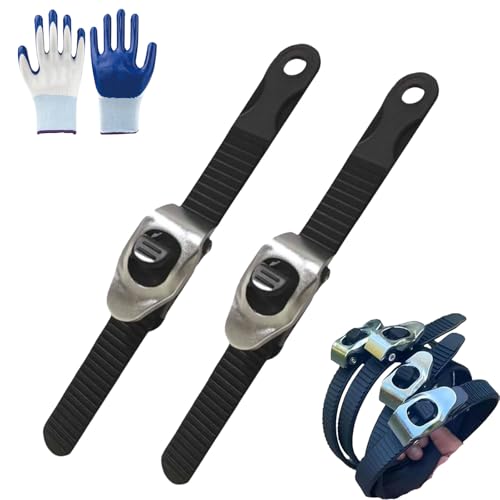 Ultimativer Hochleistungs-Griff Verschluss Gurt, Verstellbare Hochleistungs-Ratschenschnalle Aus Metall, Verbindbare Mehrzweck-For Einfachen Festziehen, For Den Heim- Und Außenbereich(2 PCS) von WPDUIODF