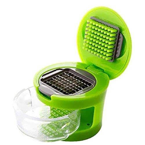 WPHH Küche Gemüseschneider Knoblauchpresse Zwiebel Knoblauch Lebensmittel Slicer Chopper Cutter Peeler Dicer von WPHH