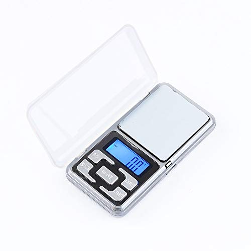 WPKD BLUEIY 500g/0,1g Mini Elektronische Digitale Waage Wiegen Tasche Schmuck Skala Werkzeug von WPKD BLUEIY