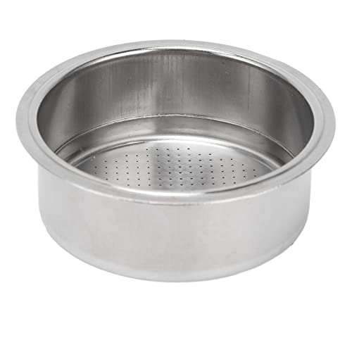 51mm Edelstahl Kaffeefilter 2 Tassen Portafilter Filterkorb Drucksieb Mesh Körbe Sieb Wiederverwendbare Kaffeemaschinen Filter Zubehör 51mm Edelstahl Kaffeefilter 2 Tassen Portafilter Filterkorb Drucksieb Mesh Körbe Sieb Wiederverwendbare Kaffeemaschinen Filter Zubehör von WPKD BLUEIY
