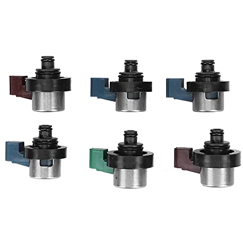WPKD BLUEIY 6 Pcs Transmission Solenoid Valve Kit 4EAT 31939-AA191 Fit for Subaru Baja Forester WPKD BLUEIY 6 Pcs Transmission Solenoid Valve Kit 4EAT 31939-AA191 Fit for Subaru Baja Forester von WPKD BLUEIY