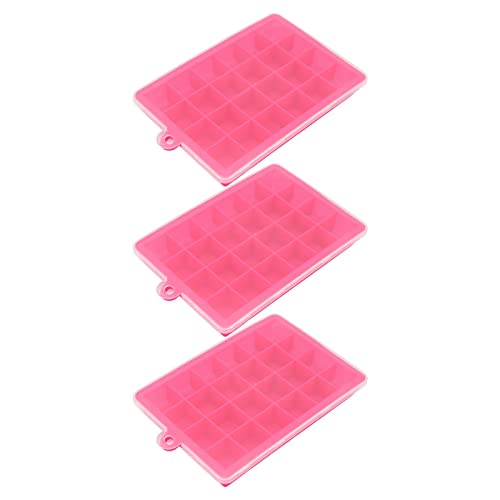 WPKD BLUEIY Easy Release Eiswürfelform, 2 Schichten, Runde und Quadratische Eiswürfelbereiter mit Deckel und Mülleimer, 54 Eiswürfel, Re von WPKD BLUEIY