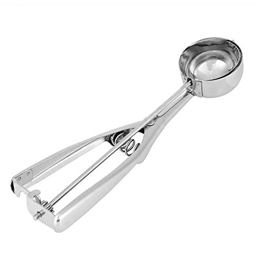 WPKD BLUEIY Edelstahl Eispüree Kartoffellöffel, 5 cm Eiskugelbereiter Küchenschaufel, Keksschaufel, Melonenschaufel, Design, einfacher Griff WPKD BLUEIY Edelstahl Eispüree Kartoffellöffel, 5 cm Eiskugelbereiter Küchenschaufel, Keksschaufel, Melonenschaufel, Design, einfacher Griff von WPKD BLUEIY