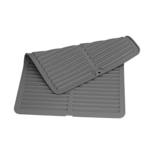 WPKD BLUEIY Silikon-Utensilienablage, hitzebeständig, rutschfest, mit Abtropfunterlage für Küchenutensilien, Hellviolett, Mehrzweck-Abtropfmatte für WPKD BLUEIY Silikon-Utensilienablage, hitzebeständig, rutschfest, mit Abtropfunterlage für Küchenutensilien, Hellviolett, Mehrzweck-Abtropfmatte für von WPKD BLUEIY