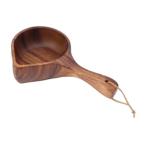 WPKD BLUEIY Suppenschüssel mit langem Griff, Ramen-Nudelschale aus Holz mit Ausguss für Zuhause, Küche, Geschirr, 30 cm lang, ideal für Suppe und Nudeln WPKD BLUEIY Suppenschüssel mit langem Griff, Ramen-Nudelschale aus Holz mit Ausguss für Zuhause, Küche, Geschirr, 30 cm lang, ideal für Suppe und Nudeln von WPKD BLUEIY