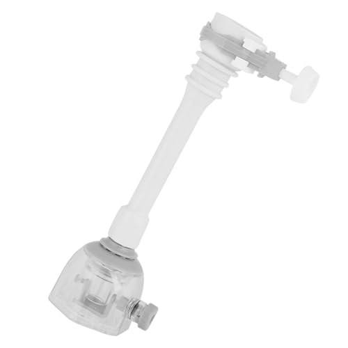 WPKD BLUEIY Wasserhahnverlängerung Flexibles Rohr 360 Grad Rotation Wassersparende Spritzsichere ABS Sprayer Wasserhahn Ventil Wasserhahn Spray Attachment für Küche Badezimmer (18cm-Grau) von WPKD BLUEIY