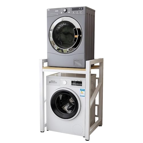WPPTNSFY Waschmaschinenschrank, Trommel Waschmaschine Regal Lagerregal über der Waschmaschine, Tragfähigkeit 300 kg, Platzsparendes für Badezimmer Küche Balkon Waschküche von WPPTNSFY