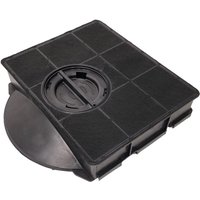 Ersatzteil - Kohlefilter rechteckig FAT303 Typ 303 (Stück) - - elica, whirlpool, electrolux, ariston hotpoint, indesit, scholtes, brandt, fagor, von WPRO