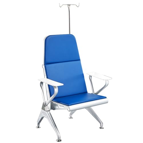 Phlebotomiestuhl, Einzel-Infusionsstuhl mit Infusionsständer, Kopfstütze und Armlehne, für Kliniken, Labore und Gästebereiche Phlebotomiestuhl, Einzel-Infusionsstuhl mit Infusionsständer, Kopfstütze und Armlehne, für Kliniken, Labore und Gästebereiche von WPWSDWMX