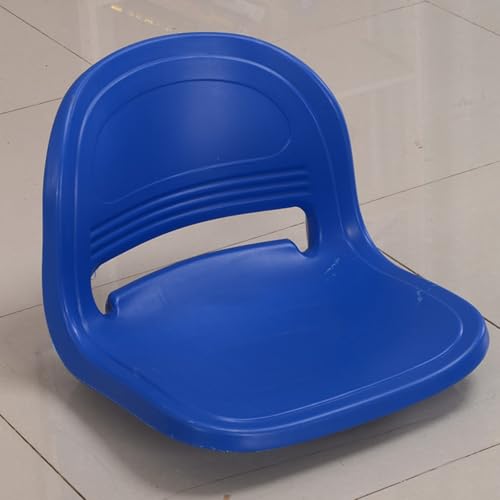 WPWSDWMX Empfangsstühle, Kunststoff-Ersatzsitz, Geschlitzte Rückenlehne, Ergonomisches Design für Kantinen, Fitnessstudios und Andere Öffentliche Bereiche(Blue) von WPWSDWMX