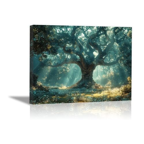WQBQKKX Wald Bilder Auf Leinwand Xxl Baum des Lebens Moderne Leinwand Bilder,Blau,grau Wandbilder Zuhause Wohnzimmer Schlafzimmer Wanddekoration-70x100cm Gerahmt WQBQKKX Wald Bilder Auf Leinwand Xxl Baum des Lebens Moderne Leinwand Bilder,Blau,grau Wandbilder Zuhause Wohnzimmer Schlafzimmer Wanddekoration-70x100cm Gerahmt von WQBQKKX