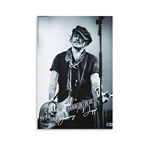 WQBYDS Foto Auf Leinwand 30 * 50cm Senza Cornice Johnny Depp stampa dipinti di immagini per la decorazione della camera da letto del soggiorno von WQBYDS