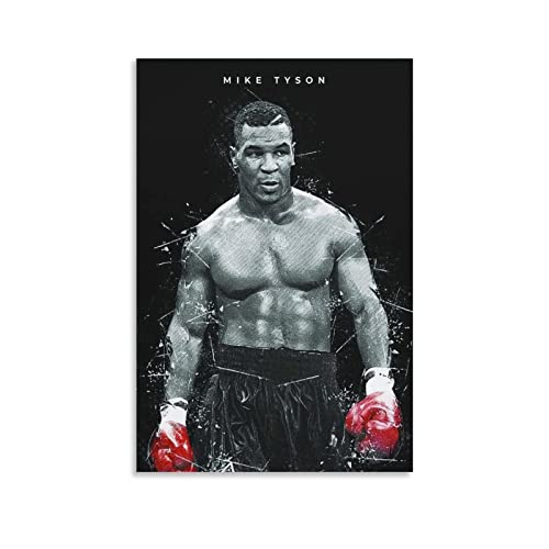 WQBYDS Leinwand Druck Poster 60 * 90cm Senza Cornice Mike Tyson-30 Poster Tela Wall Art Stampa Camera Decoro Estetica per Camera da letto Casa Living von WQBYDS