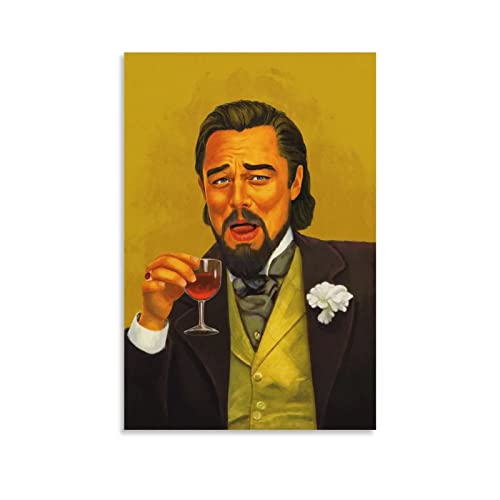 WQBYDS Poster und Drucke 60 * 90cm Senza Cornice Laughing Leo Meme Poster e stampa di immagini Modern Home WQBYDS Poster und Drucke 60 * 90cm Senza Cornice Laughing Leo Meme Poster e stampa di immagini Modern Home von WQBYDS