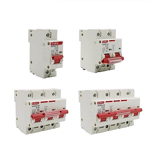 10PCS DC 1000V 1P 2P 3P 4P 80A 100A 125A Solar Mini schutzschalter Überlast Schutz Schalter MCB for Photovoltaik PV System(80A,DC 4P) von WQGQPXOB