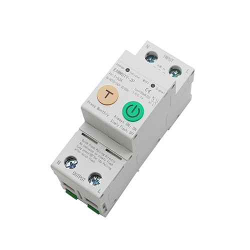 2P WiFi Smart Circuit Breaker Energie Leistung Kilowattstundenzähler Schalter Relais Voltmeter Leckageschutz RCCB RCBO 2P WiFi Smart Circuit Breaker Energie Leistung Kilowattstundenzähler Schalter Relais Voltmeter Leckageschutz RCCB RCBO von WQGQPXOB