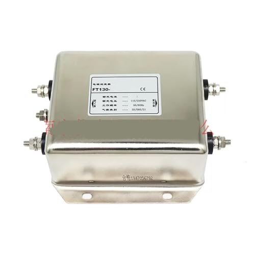 AC Einphasiger Dreiabschnitts-Netzfilter 220 V Servo-Frequenzumwandlung Dreistufiger Filter FT130-20-T von WQGQPXOB