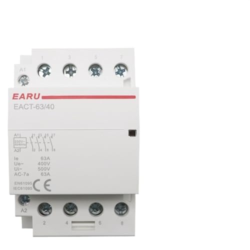 WQGQPXOB 4P 32-63A AC 110V 220V 50/60Hz Din-schiene Haushalt AC Modulare Schütz Schalter Controller 4NO 4NC 2NO 2NC(DC24,40A-2NO2NC) von WQGQPXOB