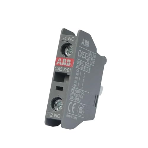 WQGQPXOB AC-Schütz Hilfskontakt Anhang CA5X-01 1NC CA5X-10 1NO CAL5X-11 1NO1NC CAL18X-11 1NO1NC Modul(CA5X-10 1NO) von WQGQPXOB