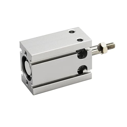 WQGQPXOB CDU10 16 Kleine Pneumatische Zylinder Aluminium Quadrat Zylinder 10DX20DX25DX30DX40DX50D 1Pcs(CDU10X45D) von WQGQPXOB