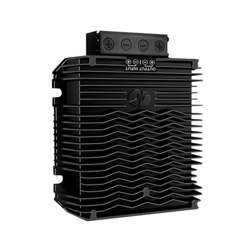 WQGQPXOB DC DC Step Down Converter 36V 48V auf 24V 1A bis 65A Wasserdicht IP67 30-60V Konvertieren auf 24VDC Buck Auto-Netzteil(15a Aluminum) von WQGQPXOB
