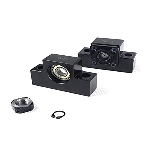 WQGQPXOB EKEF10/EKEF12/EKEF15/EK20EF20 Schraube Unterstützung Halterung Feste Halterung Linear Lager EKEF for Ball Schraube SFU(EF12) von WQGQPXOB
