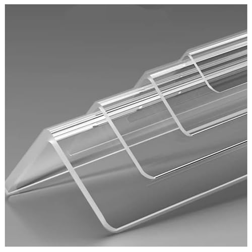 WQKISS Klarer Kantenschutzstreifen, L-förmiger Wandeckenschutz, durchsichtiger Kunststoff-Wandeckenschutz, Selbstklebende Eckschutzleisten for Zuhause, Küche, Büro(1.2m) von WQKISS