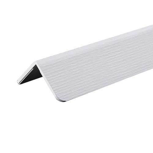 WQKISS Winkelprofil Eckschutz, Wandeckenschutz, Selbstklebender Wandkantenschutz/Eckschutzstreifen for Arbeitsplatten/Türrahmen(White,100cm) von WQKISS