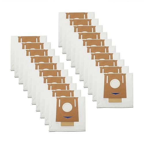 20er-Pack Staubsaugerbeutel, kompatibel mit ECOVACS Deebot. T8 AIVI / T8 / N8 Pro Plus / N8 Pro Roboter-Staubsauger und Wischmopp-Kehrmaschine, Staubbeutel-Zubehör 20er-Pack Staubsaugerbeutel, kompatibel mit ECOVACS Deebot. T8 AIVI / T8 / N8 Pro Plus / N8 Pro Roboter-Staubsauger und Wischmopp-Kehrmaschine, Staubbeutel-Zubehör von WQMEOR