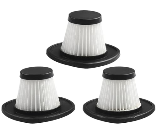 3 Filter. Kompatibel mit R-6053 Handheld-Auto-Akku-Staubsauger-Ersatzfilter, Zubehör for Haushaltsreinigungswerkzeuge von WQMEOR