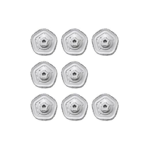 8 Stück Wischtücher und Halterungen for Kehrroboter. Kompatibel mit Dreame W10 W10 Pro. Zubehör for Staubsauger-Ersatzmopphalterungen 8 Stück Wischtücher und Halterungen for Kehrroboter. Kompatibel mit Dreame W10 W10 Pro. Zubehör for Staubsauger-Ersatzmopphalterungen von WQMEOR