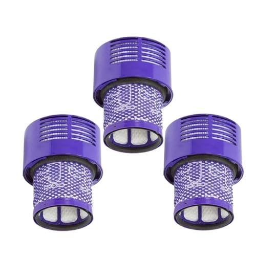 Cyclone Absolute Animal Total Clean Waschbarer HEPA-Nachfilter, Ersatz-Staubsaugerteil, Zubehör. Kompatibel mit Dyson V10 SV12(3PCS) von WQMEOR