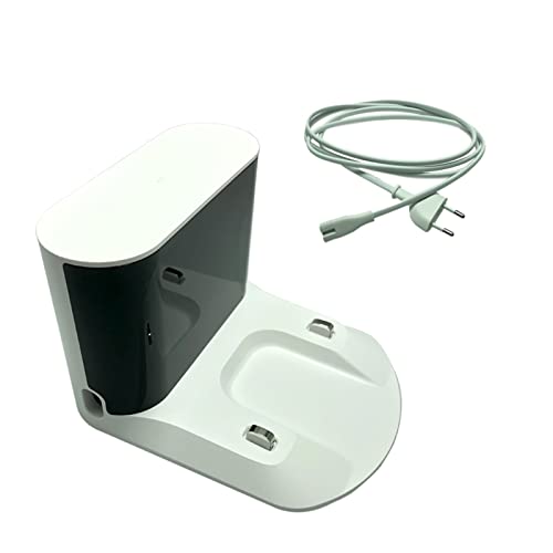 Dock-Ladestation, Zubehör, kompatibel mit Roborock. Q8 MAX CE-Version(EU Plug White) von WQMEOR
