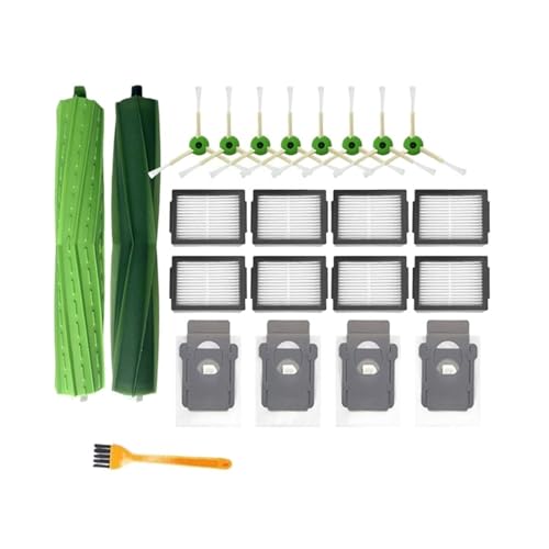 Ersatzzubehör for den Hauptseitenbürstenfilter. Kompatibel mit Roomba I3 I4 I6 I7 I8 J7 E5 E6 E7. Roboterstaubsauger von WQMEOR
