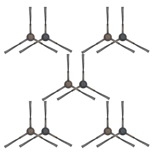 Hauptseitenbürste, HEPA-Filter, Wischtuch. Kompatibel mit Midea. M7 PRO M7 MAX Roboterstaubsauger-Zubehör, Ersatz(10 pieces) von WQMEOR