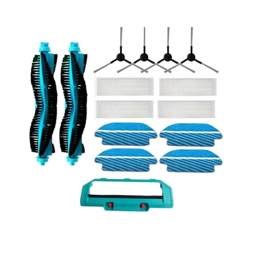 Roboter-Staubsauger-Kits, Hauptseitenbürste, Hepa-Filter, Wischlappen, kompatibel mit Cecotec Conga 3490 3290. Roboter-Staubsauger-Kits, Hauptseitenbürste, Hepa-Filter, Wischlappen, kompatibel mit Cecotec Conga 3490 3290. von WQMEOR