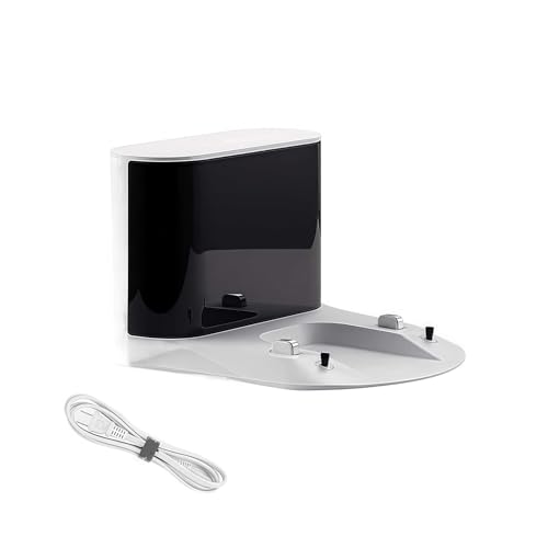 WQMEOR Ladestation for Staubsaugerteile. Kompatibel mit Roborock. S7/S70/S75/Q7/Q7 MAX Ladestation Zubehör Basis CE-Version(White and US) von WQMEOR