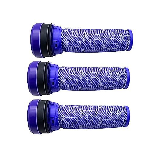 Waschbarer Vorstaubfilter, kompatibel mit Dyson. DC37 DC33. Ersetzen Sie das Staubsaugerfilterkartuschenzubehör(For DC37 X3) von WQMEOR