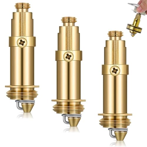 3 Stück Popup Ablaufventil,Dwaschbecken Stecker,Ruckfederelement,Ersatzschrauben Für Pop-up-Abflussstöpsel Aus Messing, Für Waschbecken,Waschbecken,Badewanne,Ablaufstopfen von WQNNQW