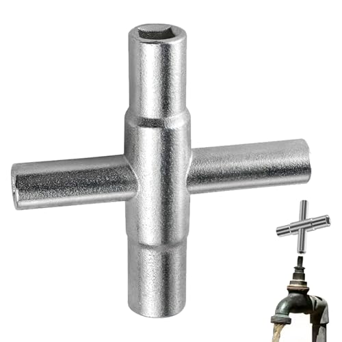 Vierkantschlüssel, 4 Kant Schlüssel Innenmaß 6.5mm/7mm/8mm/9mm Entlüftungsschlüssel Multifunktionsschlüssel 4 Wege für Elektrokasten Gas Wasser Stromzähler Schrank Vierkantschlüssel, 4 Kant Schlüssel Innenmaß 6.5mm/7mm/8mm/9mm Entlüftungsschlüssel Multifunktionsschlüssel 4 Wege für Elektrokasten Gas Wasser Stromzähler Schrank von WQNNQW