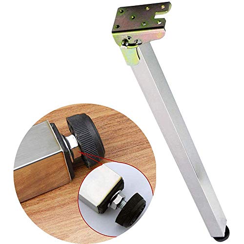 WQSQ Klappbar Tischbeine Höhenverstellbar Möbelbeine Für Esstisch Schreibtischbeine Aus Edelstahl Tischfuß Eckig Teleskopfuß 40cm - 130cm WQSQ Klappbar Tischbeine Höhenverstellbar Möbelbeine Für Esstisch Schreibtischbeine Aus Edelstahl Tischfuß Eckig Teleskopfuß 40cm - 130cm von WQSQ