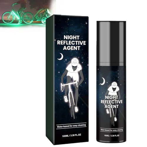 Im Dunkeln leuchtende Sprühfarbe,100 ml im Dunkeln leuchtende Farbe für den Außenbereich,Klare Sprühfarbe,Die im Dunkeln weiß leuchtet,Fluoreszierende Sprühfarbe (Weiß) von WQTHU